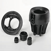 Pneumatic tool holder