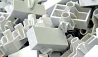 Thermoplastics, thermosets, polymers.