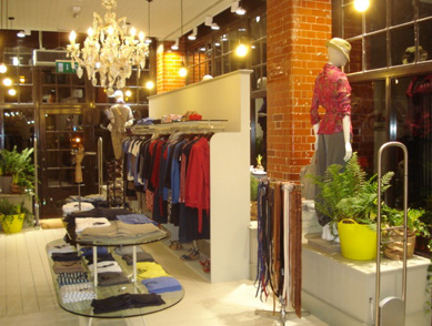 Storefit: shopfitting for shops, restaurants, retail outlets, hotels and offices.